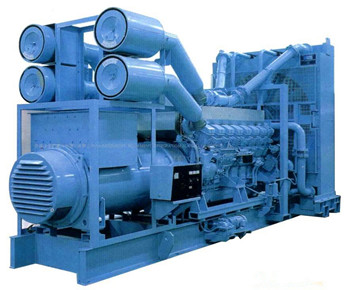 日本三菱柴油發電機組參數（600 KW）